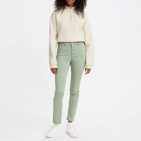 Levi Shaping Skinny Jeans - Mint - Picture 6 of 8